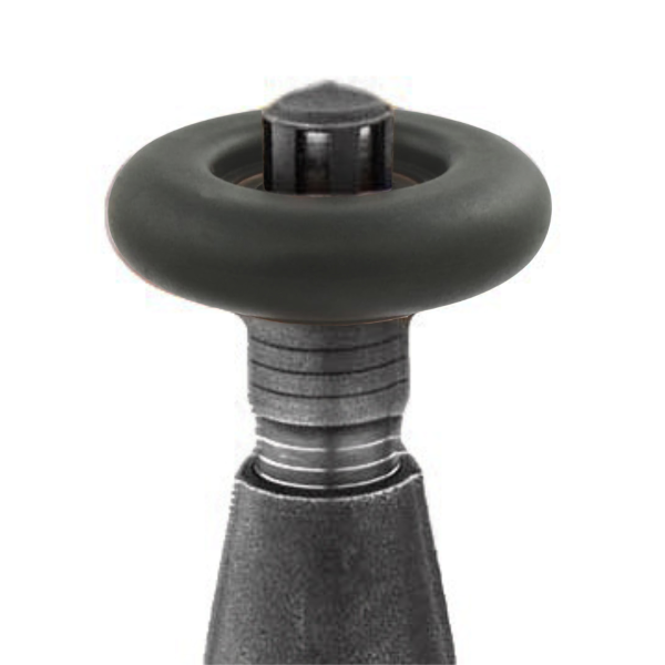 Towelrads Chelsea Black & Pewter Handle - 696924