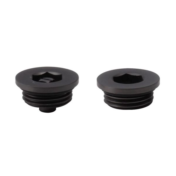 Towelrads bleed valve and plug set black nickel - 690361