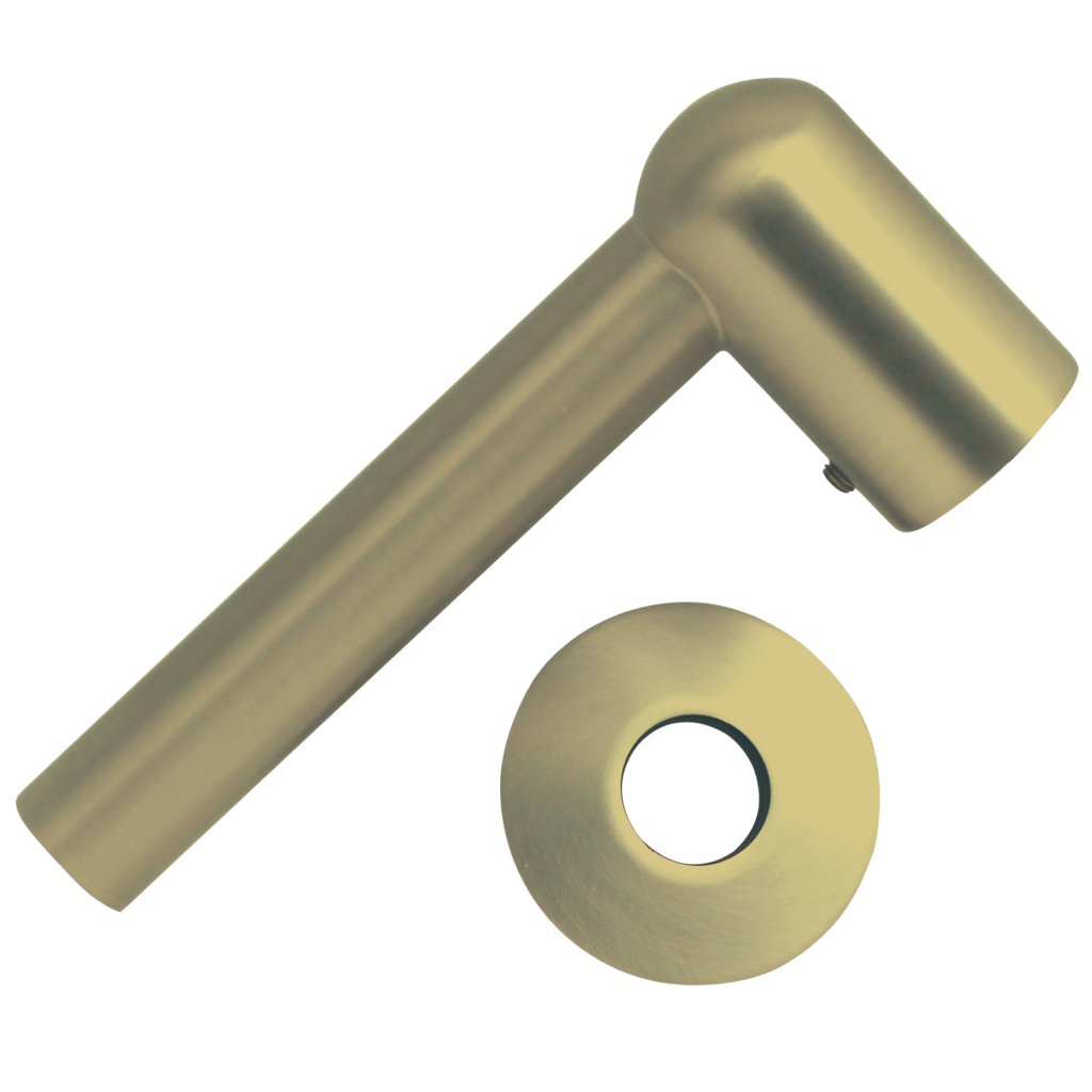 Towelrads modern element shroud brushed brass - 690192